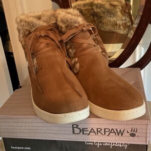 BearPaw Women's Brown Winter Boots